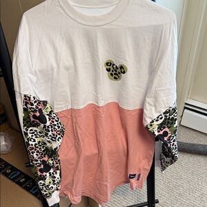Disney spirit jersey medium women’s leopard. Wild about Disney